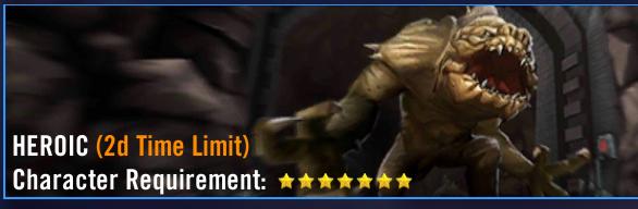 SWGOH The Pit (Rancor) Heroic Raid SWGOH The Pit (Rancor) Heroic Raid